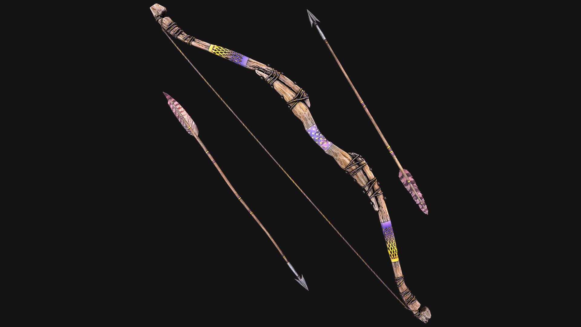 3D Medieval Wooden Bow Weapon Fair Shooter https://p.turbosquid.com/ts-thumb/Km/hQHqYy/jE/woodenbowpurple27/png/1757599374/1920x1080/fit_q87/a07b32dbd7b7ee7d1f8c0a6234a7bcc570578499/woodenbowpurple27.jpg