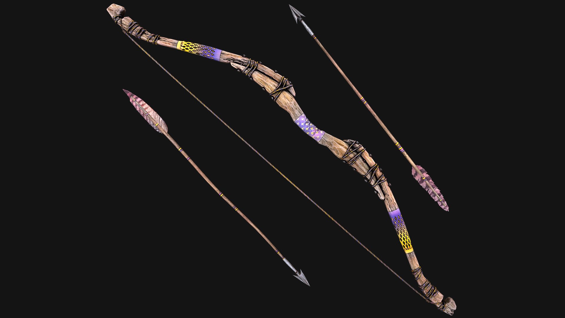 3D Medieval Wooden Bow Weapon Fair Shooter https://p.turbosquid.com/ts-thumb/Km/hQHqYy/k1/woodenbowpurple13/png/1757599366/1920x1080/fit_q87/a34ee8b8bc3d11e00c62fb037a09e9edabe6b3c5/woodenbowpurple13.jpg