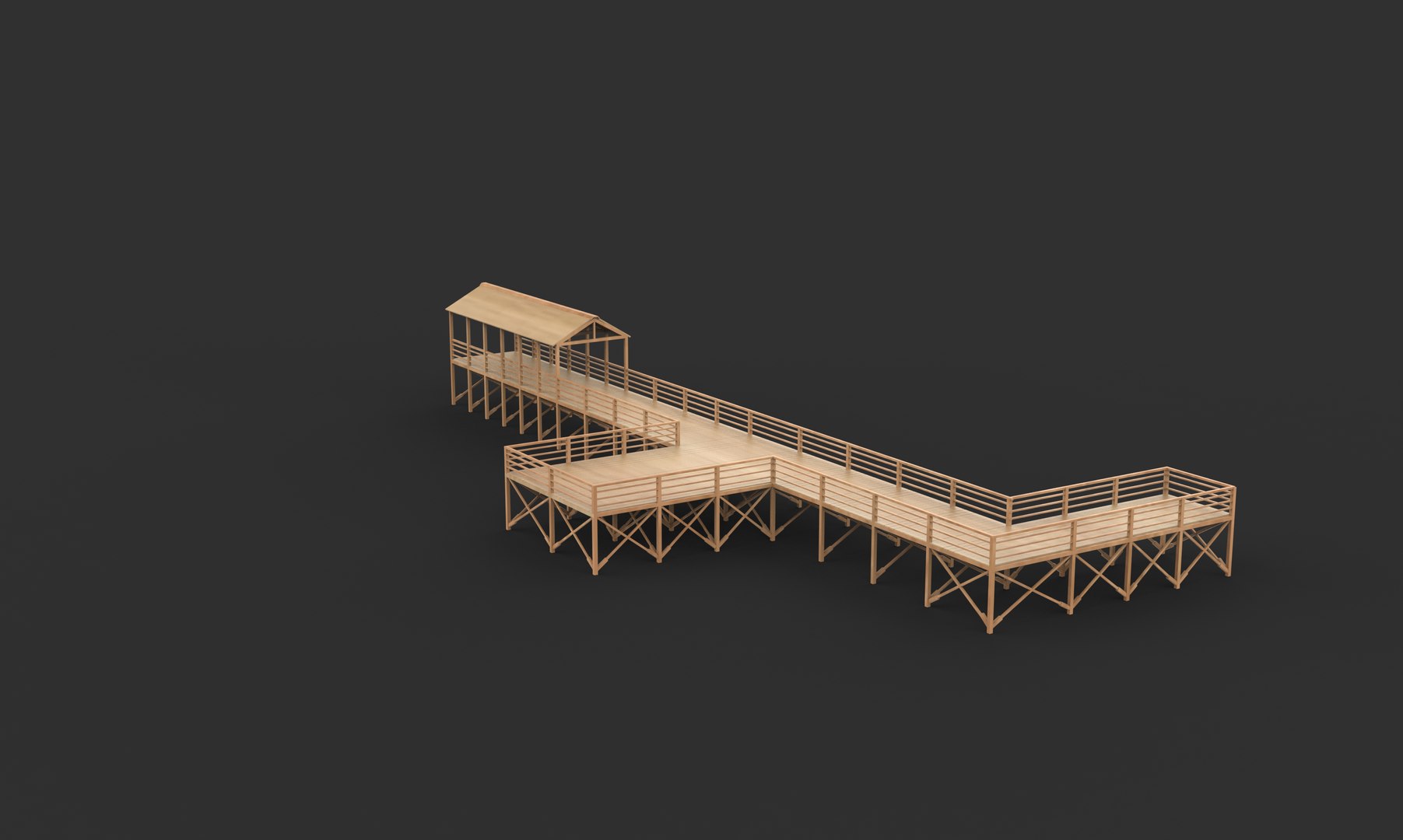 3D boardwalk structure 3D model model https://p.turbosquid.com/ts-thumb/Km/khyLcj/AC/boardwalkstructuretexture.529/jpg/1768960309/1920x1080/fit_q87/be21536a63e01191e1f1114e7eb7313ff540938d/boardwalkstructuretexture.529.jpg