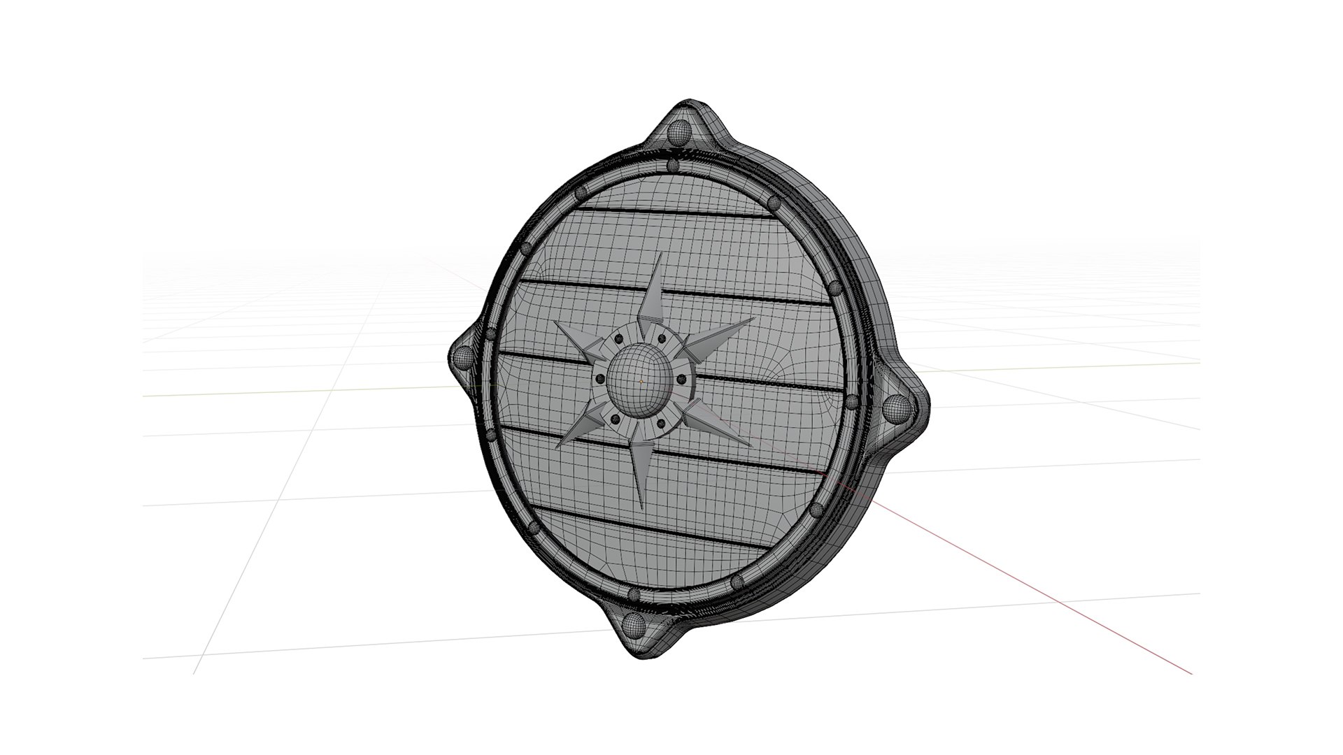 Viking shield 3D model https://p.turbosquid.com/ts-thumb/Km/lPvQ17/AD/wiframe/jpg/1713636455/1920x1080/fit_q87/ed6f07525dfcb857ee8a11b9a5018480be642a3e/wiframe.jpg