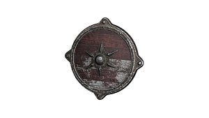 Viking shield 3D model