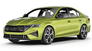 3D Skoda Octavia RS 2025