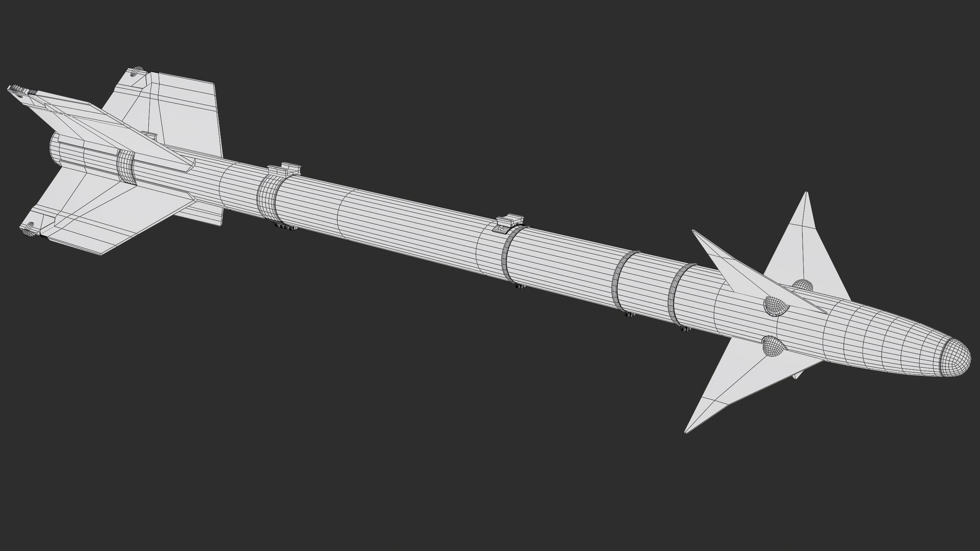 AIM-9L Sidewinder Missile PBR model https://p.turbosquid.com/ts-thumb/Km/nU6l1k/cr/screenshot003/png/1723382228/1920x1080/fit_q87/7bbcf101e9a5689eb43ee10259d187df1a1f2d42/screenshot003.jpg