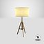 Transitional Table Light On