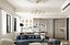 3D modern living room