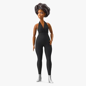 Barbie Looks Doll Elle GTD91 Curvy Brunette Dressed