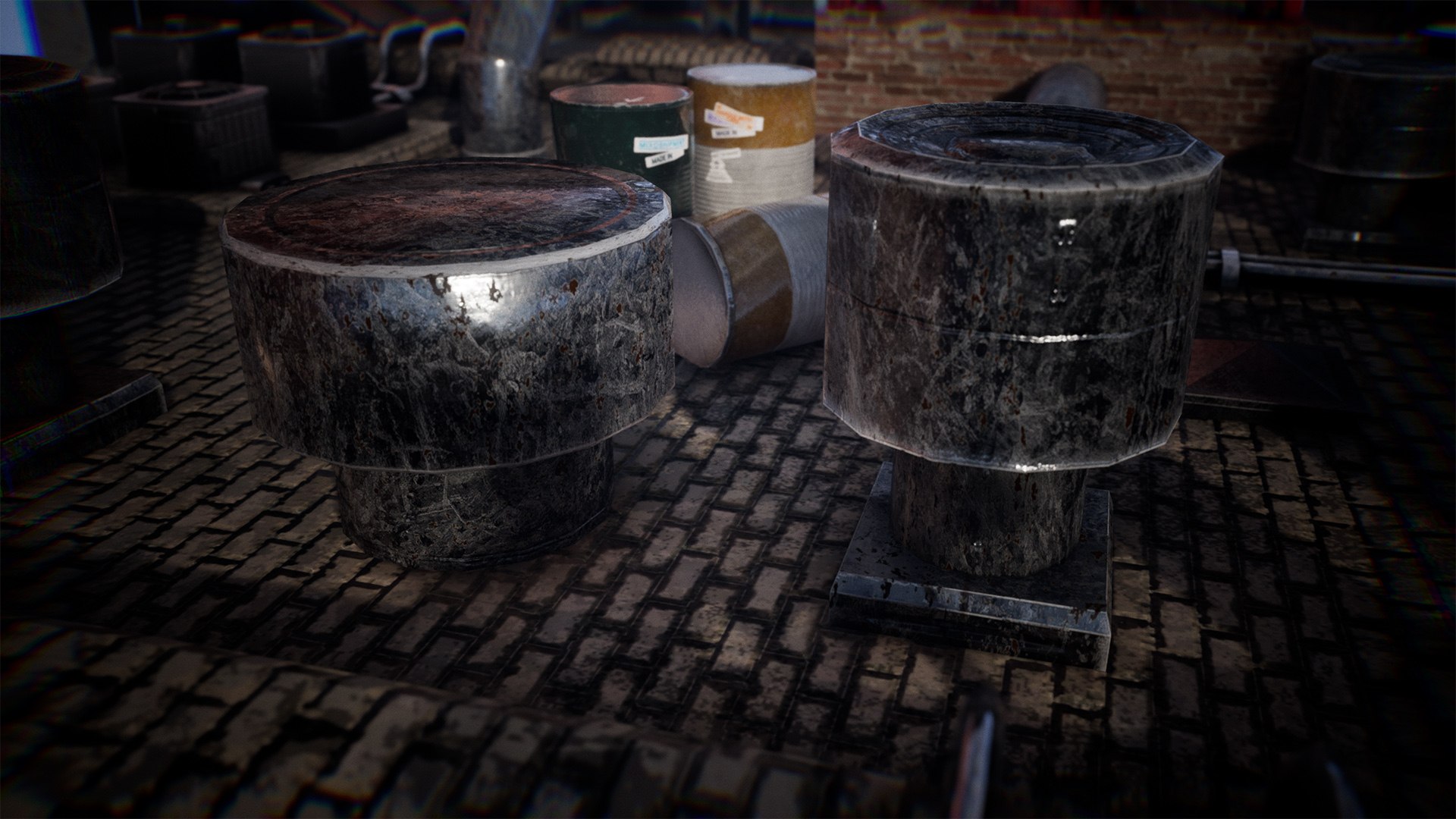 Industrial Props 14 Assets Model - TurboSquid 2108394