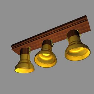 free ceiling lights 3d model