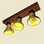 free ceiling lights 3d model