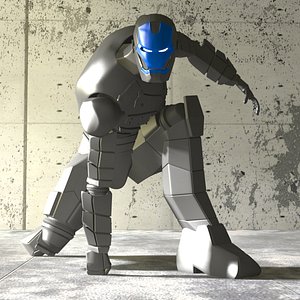 3d model ironman
