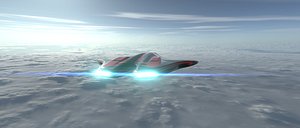 Explorer Spaceship 3D