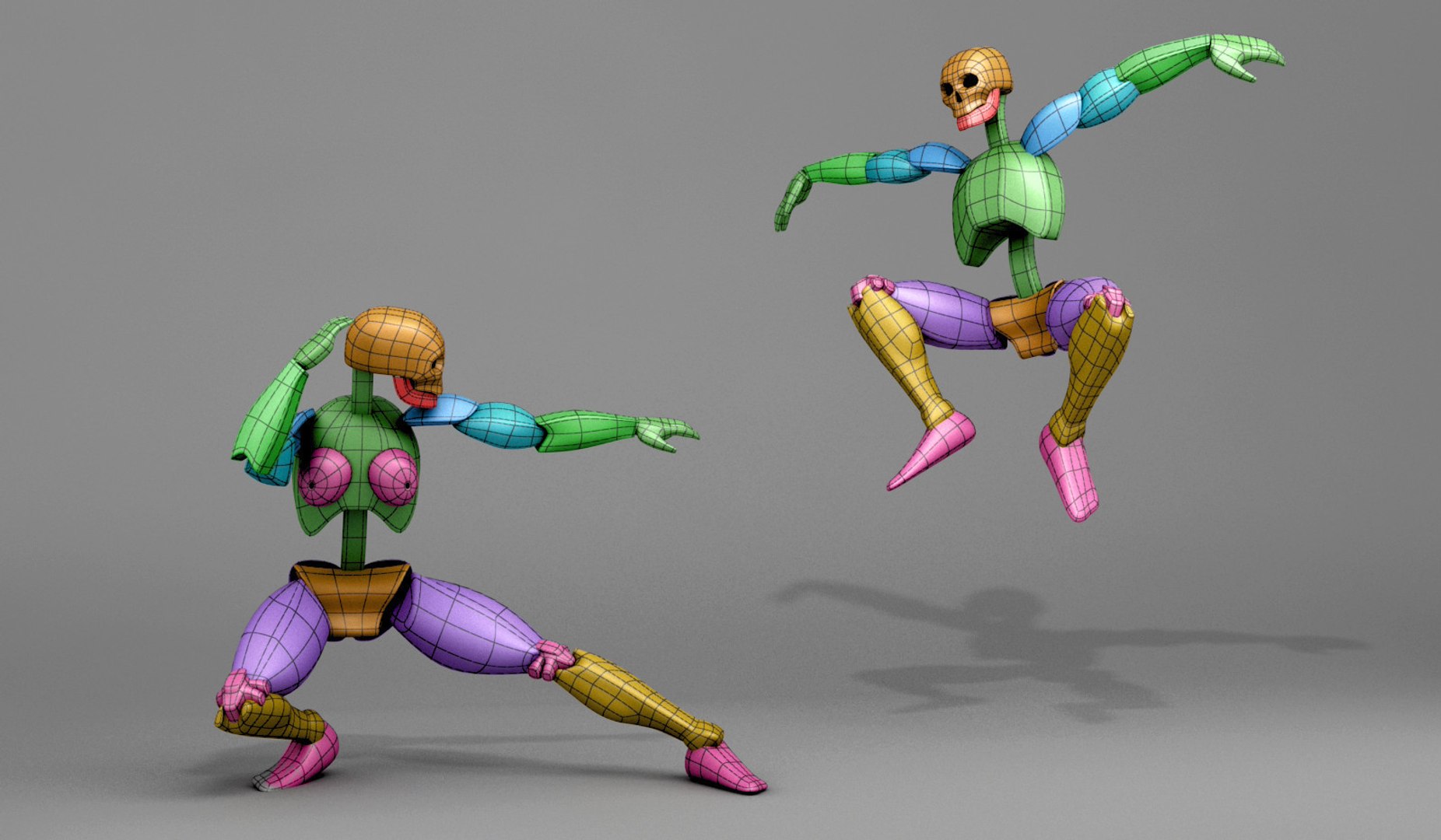 3D Reference Anatomy Muscles Artist - TurboSquid 1347940