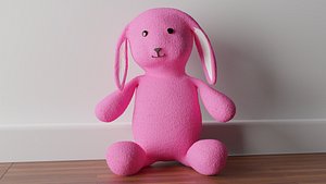 3D Plush Bunny