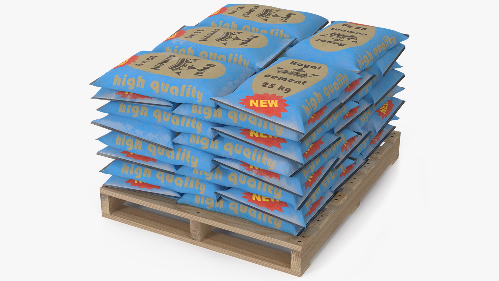 Construction Materials Collection 2 3D model preview