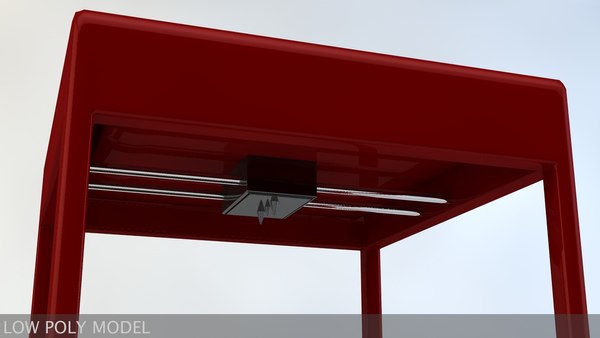 3d model printer modelled