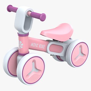 Baby Balance Bike 3D