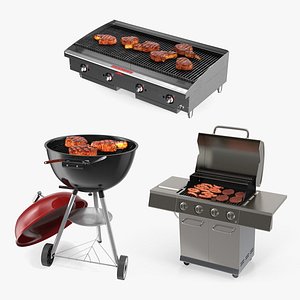 Grills with Meat Collection