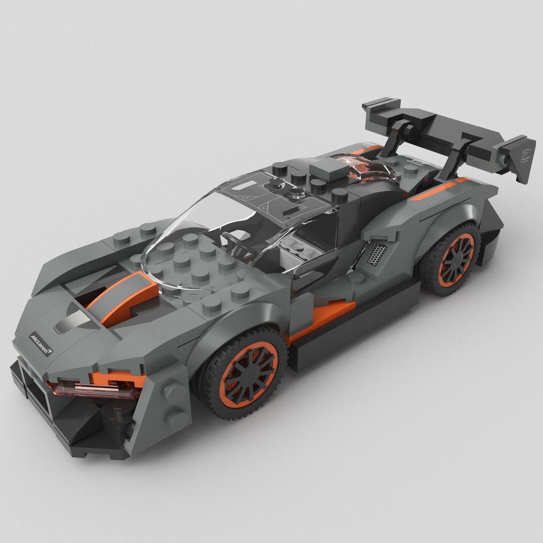 LEGO Speed Champions - Mclaren Senna 3D Model - TurboSquid 1729403