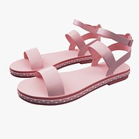 Girls FLAT HEEL SANDAL001