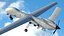 Drone de combate TAI Anka S Rigged