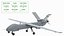 Drone de combate TAI Anka S Rigged