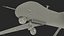 Drone de combate TAI Anka S Rigged