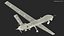Drone de combate TAI Anka S Rigged
