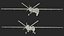 Drone de combate TAI Anka S Rigged