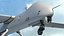 Drone de combate TAI Anka S Rigged