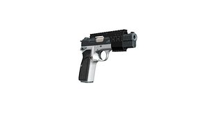 browning gp-35 pistol 3D
