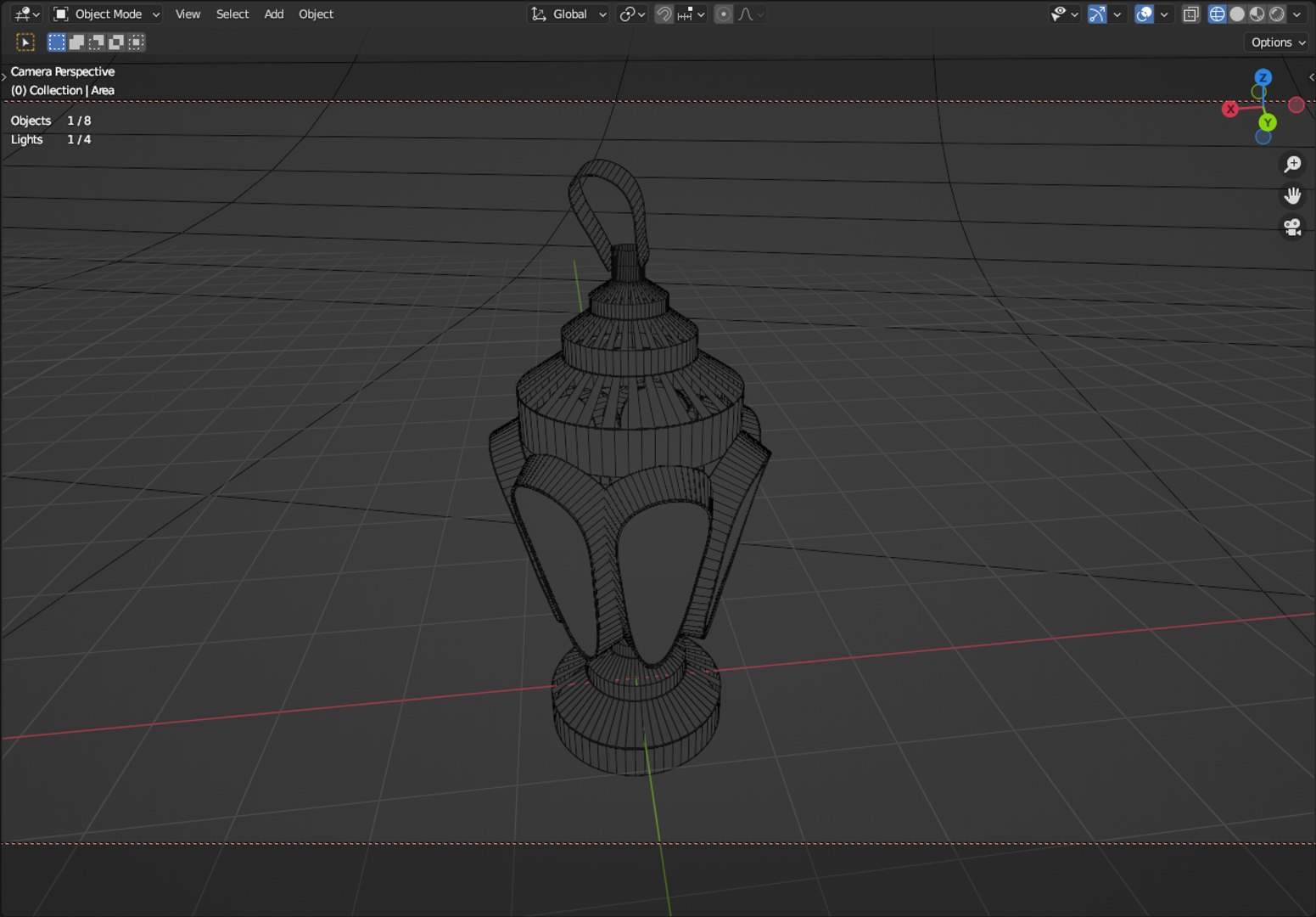 3D Fanoos Ramdan Lantern Model - TurboSquid 2036510