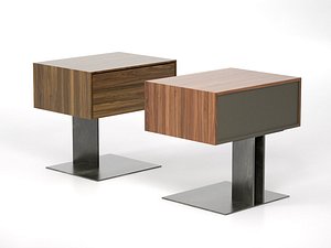 wai bedside table 3D model