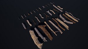 Ultimate Stick  Branches Package  30 Variations model