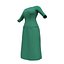 Robe de soirée verte