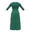 Robe de soirée verte