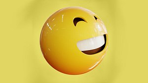 HappyEmoji 3D model