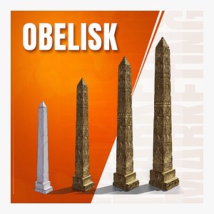 Obelisk 3D model