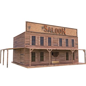 3D saloon western west