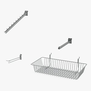 Metal Slatwall Accessories