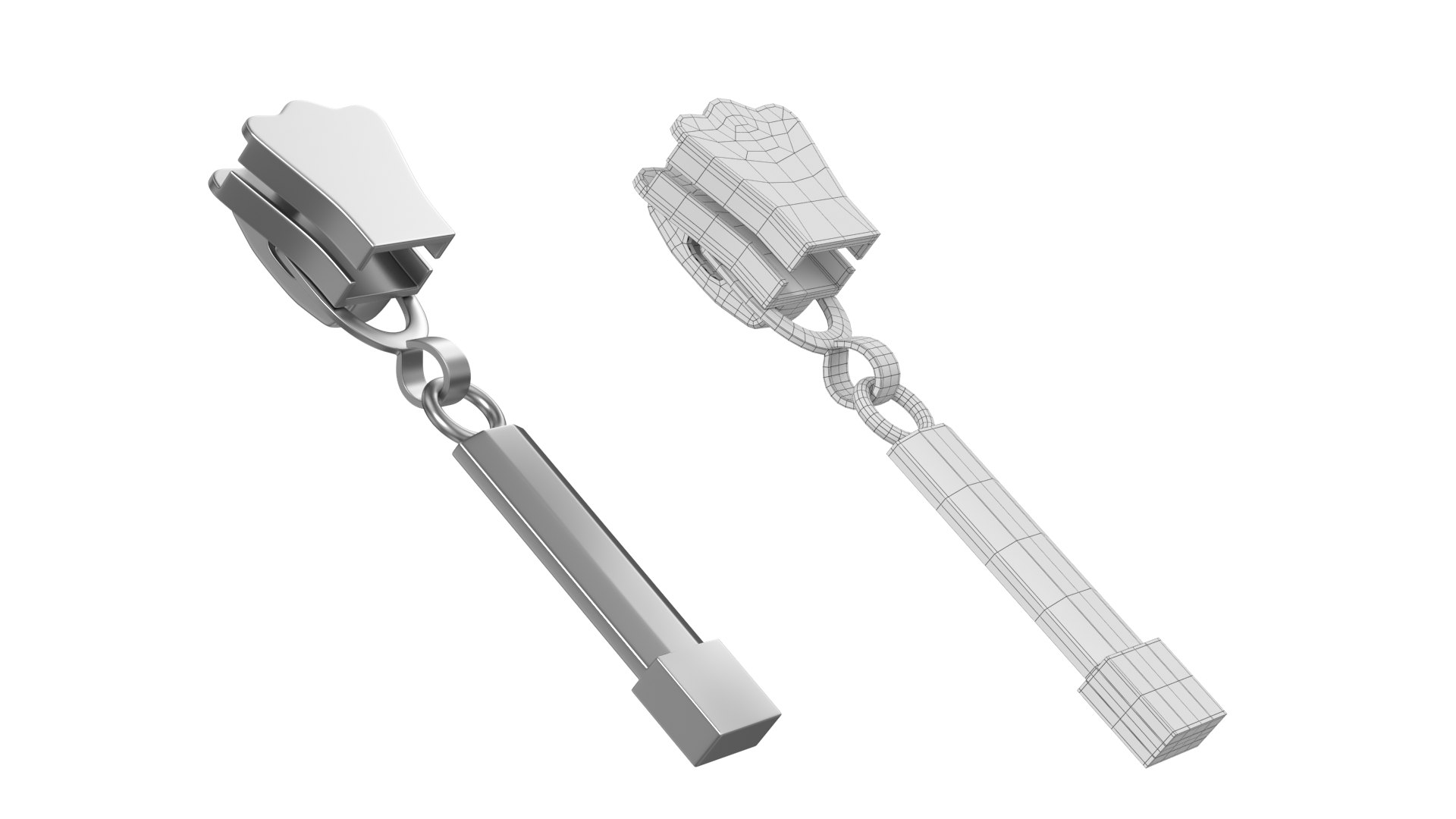 3D model Zipper Slider 04 - TurboSquid 2163117