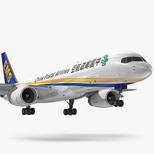 3D Boeing 757-200PCF China Postal Airlines model