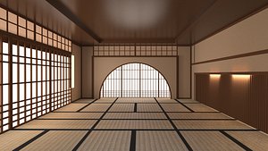 3D Dojo Japanese Training - TurboSquid 1479335