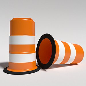3d model construction barrels