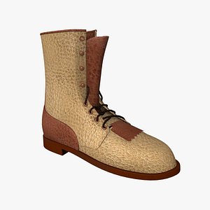 free obj mode leather boots