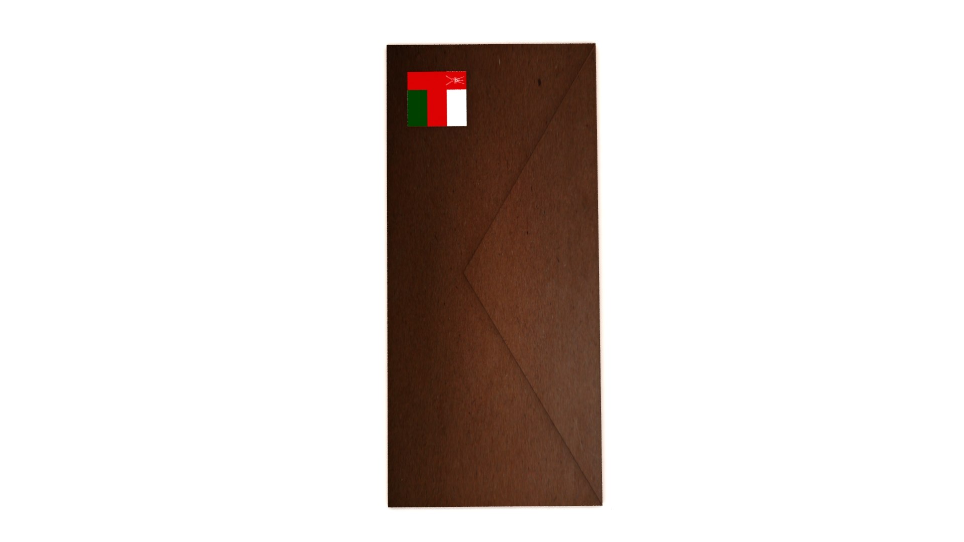 3D Envelope https://p.turbosquid.com/ts-thumb/Ko/02jMTA/Gt/flagofoman06/jpg/1783380807/1920x1080/fit_q87/ab43ad82c62a1eb5e31930849c821855ddfc7f58/flagofoman06.jpg