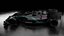 Mid Poly and Low Poly Generic Racing Car F1 02