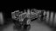 Mid Poly and Low Poly Generic Racing Car F1 02