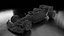 Mid Poly and Low Poly Generic Racing Car F1 02