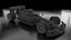 Mid Poly and Low Poly Generic Racing Car F1 02