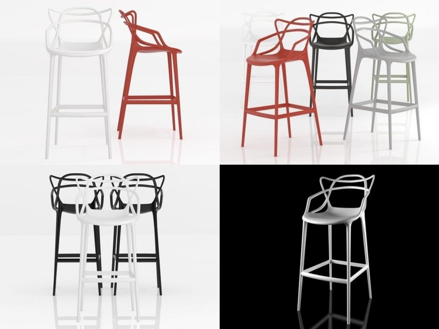 3D Masters Stool Model - TurboSquid 1176166